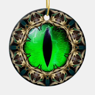 Dragon's Eye Ceramic Tree Decoration