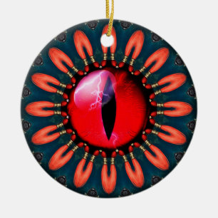 Dragon's Eye Ceramic Tree Decoration