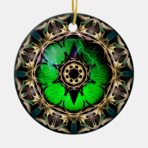 Dragon's Eye Ceramic Tree Decoration