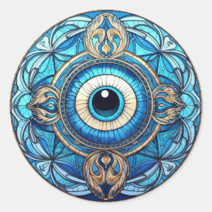 Dragon's Eye Classic Round Sticker