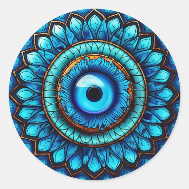 Dragon's Eye Classic Round Sticker (Front)
