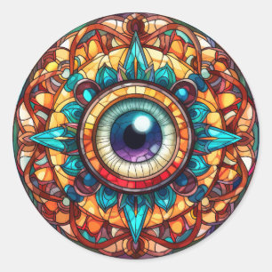 Dragon's Eye Classic Round Sticker
