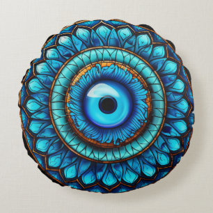 Dragon's Eye Round Cushion