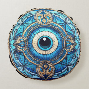 Dragon's Eye Round Cushion