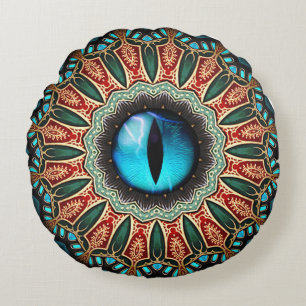 Dragon's Eye Round Cushion