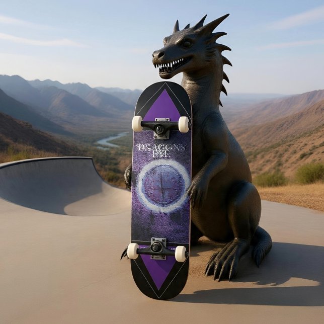 Dragons Eye Skateboard Deck 8 1/8" (Creator Uploaded)