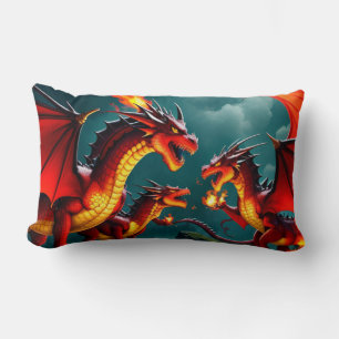 Dragon's Fire Lumbar Cushion