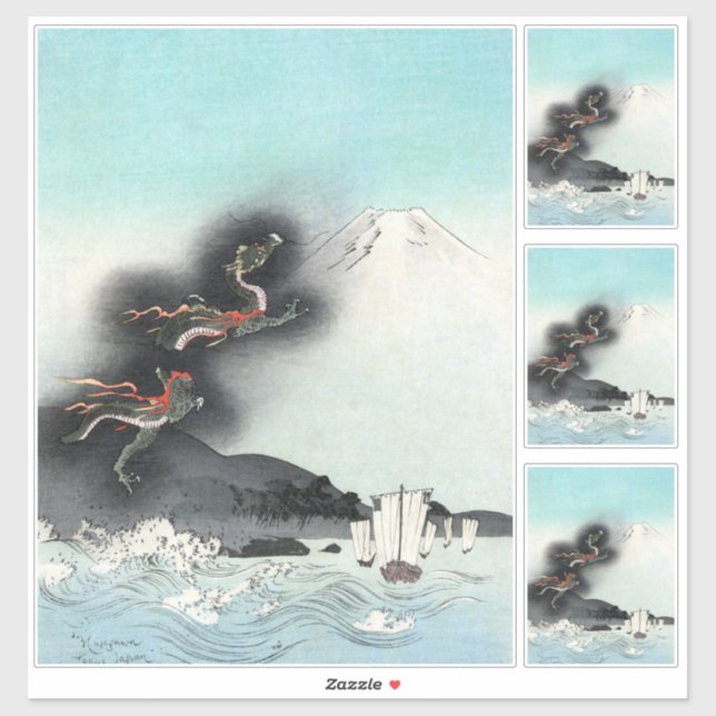Dragon's Fury Sea Battle for Mount Fuji, Japan (Sheet)