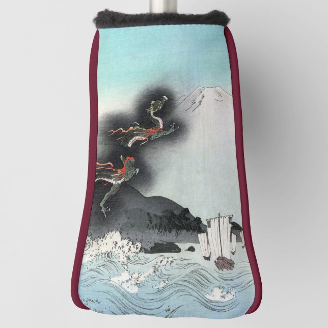 Dragon's Fury Sea Battle for Mount Fuji, Japan Golf Head Cover (Rotate 90)