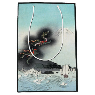 Dragon's Fury Sea Battle for Mount Fuji, Japan Medium Gift Bag