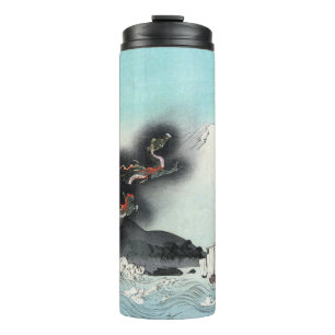 Dragon's Fury Sea Battle for Mount Fuji, Japan Thermal Tumbler