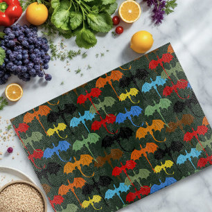 Dragons Green Flight Fantasy Cutting Board