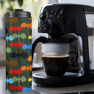 Dragons Green Flight Fantasy Thermal Tumbler