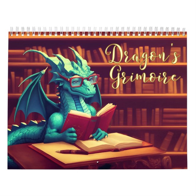 Dragon's Grimoire Calendar (Cover)