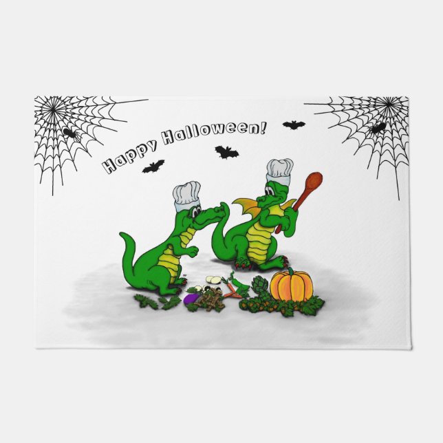 Dragons - Happy Halloween ! Today I will cook Doormat (Front)
