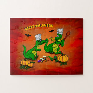 Dragons - Happy Halloween ! Today I will cook Jigsaw Puzzle