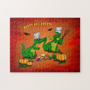 Dragons - Happy Halloween ! Today I will cook Jigsaw Puzzle