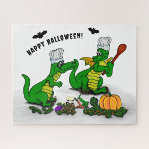 Dragons - Happy Halloween ! Today I will cook Jigsaw Puzzle