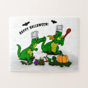 Dragons - Happy Halloween ! Today I will cook Jigsaw Puzzle
