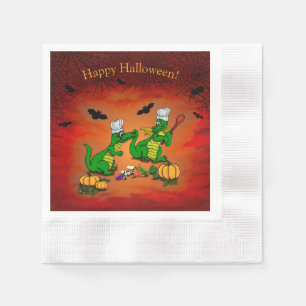 Dragons - Happy Halloween ! Today I will cook Napkin