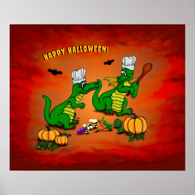Dragons - Happy Halloween ! Today I will cook Poster (Front)