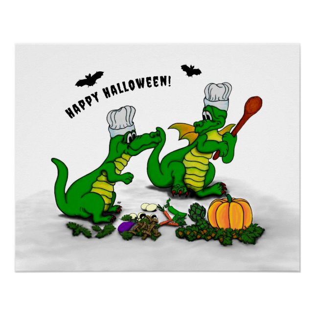 Dragons - Happy Halloween ! Today I will cook Poster (Front)