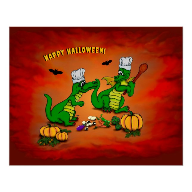 Dragons - Happy Halloween ! Today I will cook Poster (Front)