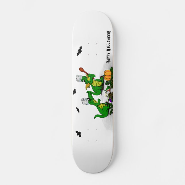 Dragons - Happy Halloween ! Today I will cook  Skateboard (Front)