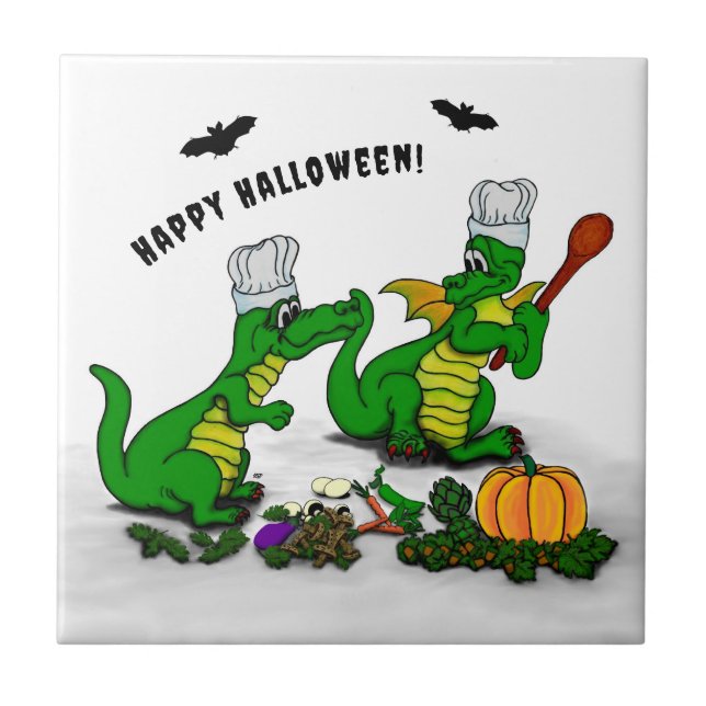 Dragons - Happy Halloween ! Today I will cook Tile (Front)