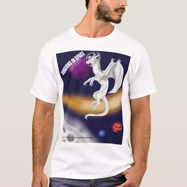 Dragons in Space T-Shirt (Front)