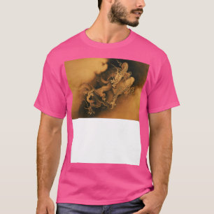 Dragons In The Clouds Japanese Vintage Art T-Shirt