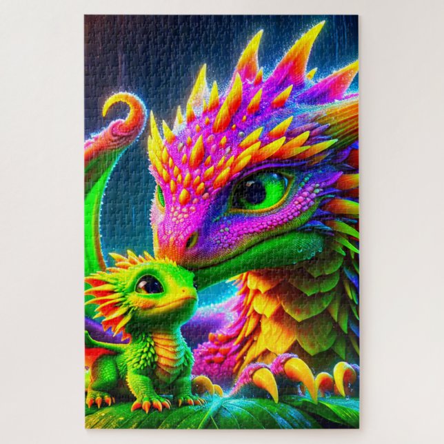 Dragons Jigsaw Puzzle (Vertical)