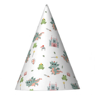 Dragons Knights Fairytale Mediaeval Castle Party Hat