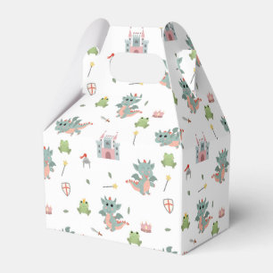 Dragons Knights Fairytale Medieval Castle Favour Box