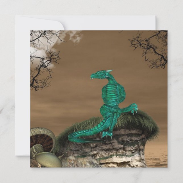 Dragons Lair  Invitations (Front)