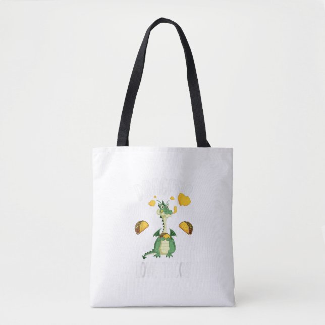Dragons Love Tacos  Tote Bag (Front)
