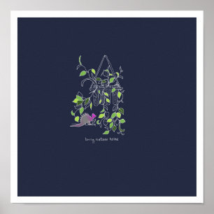 Dragons & Nature Poster