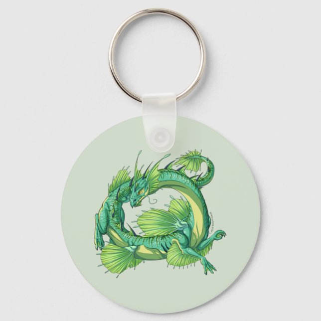 Dragons of Kalon: Marsh Water Dragon Key Ring (Front)