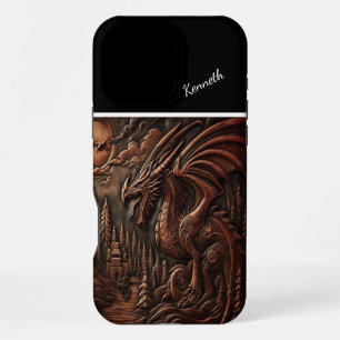 Dragon's Peak at Twilight iPhone 16 Pro Max Case