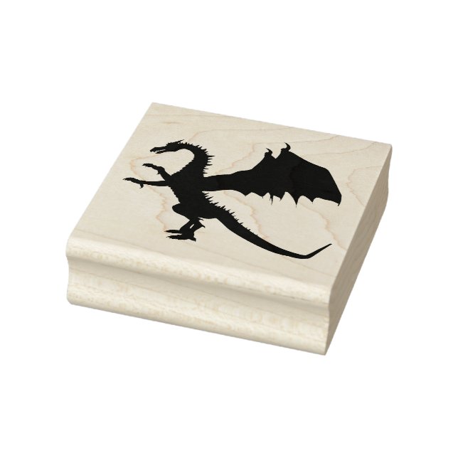 Dragons Rubber Stamp (Stamp)