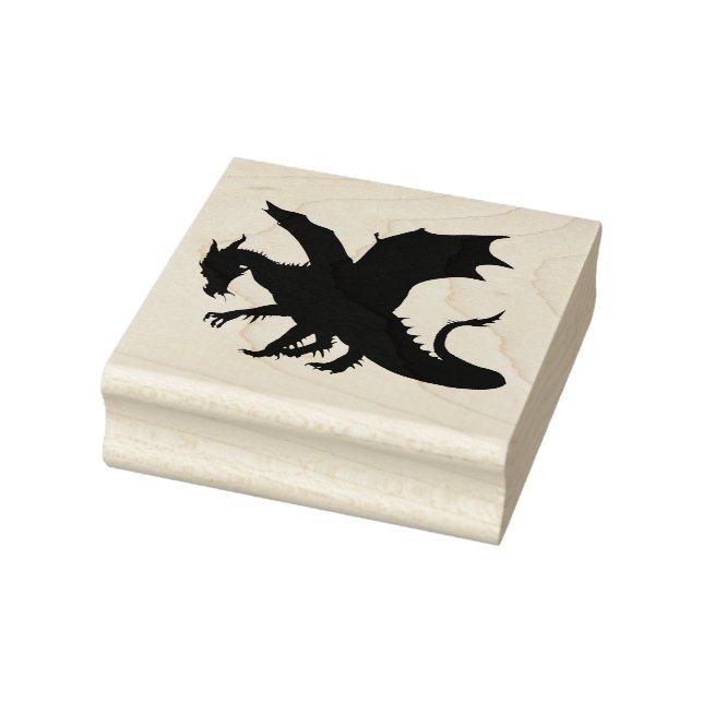 Dragons Rubber Stamp (Stamp)