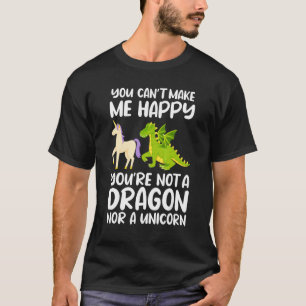 Dragons & Unicorns Are The Best Frienemy Mythical T-Shirt