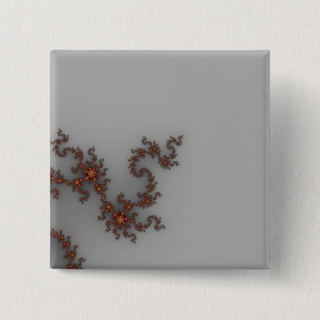 Dragonthing - Fractal 15 Cm Square Badge (Front)