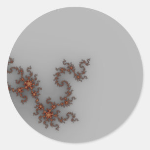 Dragonthing - Fractal Classic Round Sticker