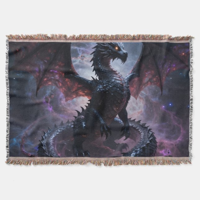 Dragonworld - The Realm of Fire and Magic 2 Throw Blanket (Front)