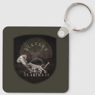 Drahthaar T-Shirt Trucker Hat Key Ring