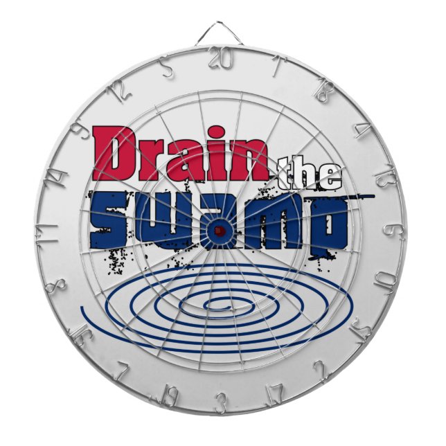 Drain the Swamp    Dartboard (Front)