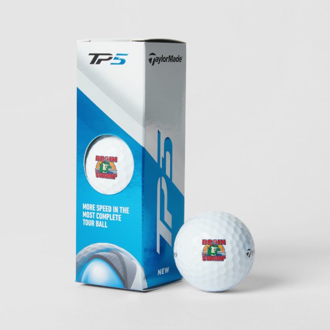 Drain the Swamp Golf Balls (Packaging)