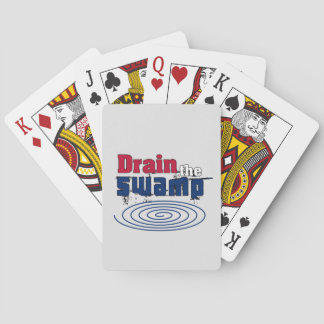 Drain the Swamp Playing Cards