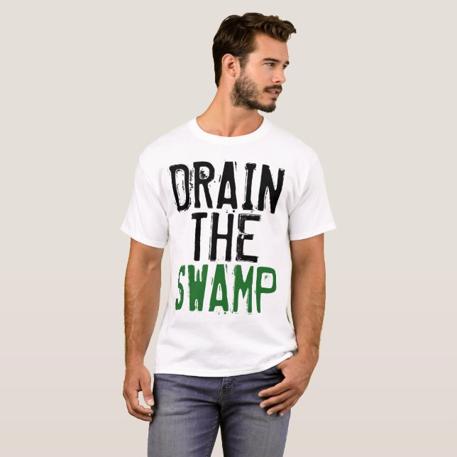 DRAIN THE SWAMP T-shirts (Front Full)